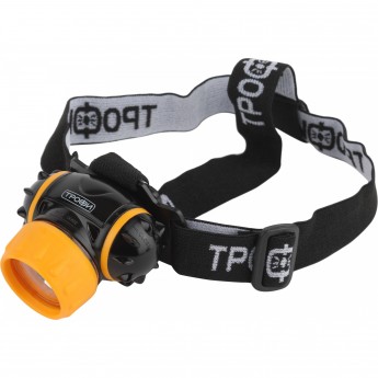 Фонарь налобный светодиодный ЭРА Трофи GB-302 на батарейках яркий 4 режима оранжево-черный Фонарь налобный светодиодный ЭРА Трофи GB-302 на батарейках яркий 4 режима оранжево-черный