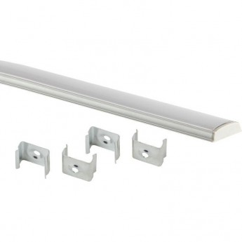 Комплект с гибким накладным анодированным профилем ЭРА Б0041245 CAB291 15х6.5мм 2м 1506G Комплект с гибким накладным анодированным профилем ЭРА Б0041245 CAB291 15х6.5мм 2м 1506G