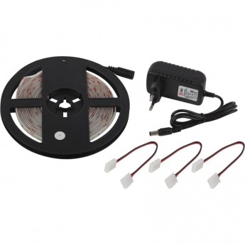 Комплект светодиодной ленты ЭРА Б00430632835kit-4.8-60-12-IP65-6500 холодный белый 12В 5м Комплект светодиодной ленты ЭРА Б00430632835kit-4.8-60-12-IP65-6500 холодный белый 12В 5м