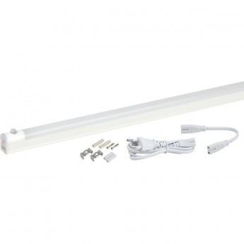 Линейный светодиодный светильник ЭРА LLED-02-08W-4000-MS-W 8Вт 4000K L572мм с датчиком движения Линейный светодиодный светильник ЭРА LLED-02-08W-4000-MS-W 8Вт 4000K L572мм с датчиком движения