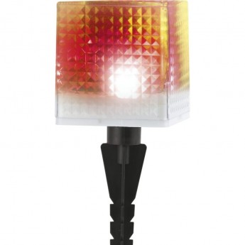 Садовый светильник ЭРА L-PL20-СUB на солнечной батарее, пластик, прозрачный, черный, 20 см Садовый светильник ЭРА L-PL20-СUB на солнечной батарее, пластик, прозрачный, черный, 20 см