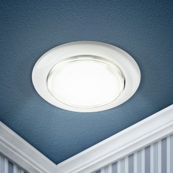 Светильник ЭРА KL35 WH /1 под лампу GХ53 220V 13W белый Светильник ЭРА KL35 WH /1 под лампу GХ53 220V 13W белый