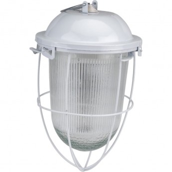 Светильник ЭРА НСП 41-200-003 с решеткой Желудь сталь стекло IP54 E27 max 200Вт 185х345 белый Светильник ЭРА НСП 41-200-003 с решеткой Желудь сталь стекло IP54 E27 max 200Вт 185х345 белый