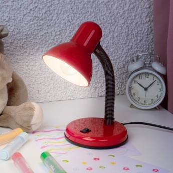 Светильник настольный ЭРА N-211-E27-40W-R красный Светильник настольный ЭРА N-211-E27-40W-R красный