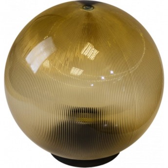 Светильник садово-парковый ЭРА НТУ 02-60-253 шар золотистый призма D250мм Е27 Светильник садово-парковый ЭРА НТУ 02-60-253 шар золотистый призма D250мм Е27