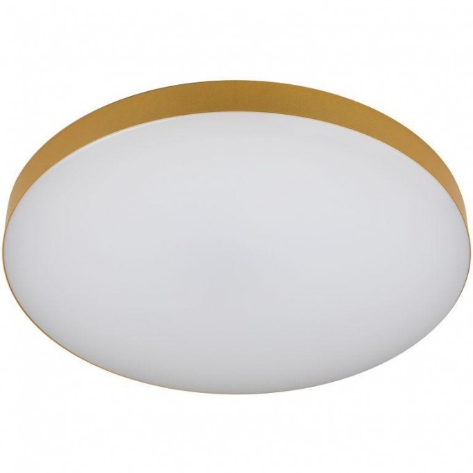 Светильник светодиодный ЭРА RELICT Б0059502 48 SPB-6-60 4К MG 60Вт 4000К потолочный золото B0059502