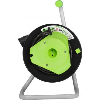 Удлинитель на пластиковой катушке ЭРА GREEN LINE Б0065111 1х30м без заземления GAZ-2x0.75-30m ПВС 2х0.75
