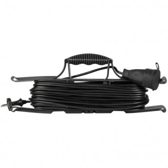 Удлинитель силовой ЭРА Б0065100 GREEN LINE FR-6-20m на рамке 1 розетка без заземления 20м ПВС 2х0.75кв.мм