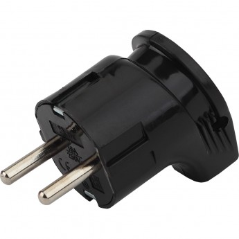 Вилка Vx3-B ЭРА с/з угловая 16A черная Вилка Vx3-B ЭРА с/з угловая 16A черная