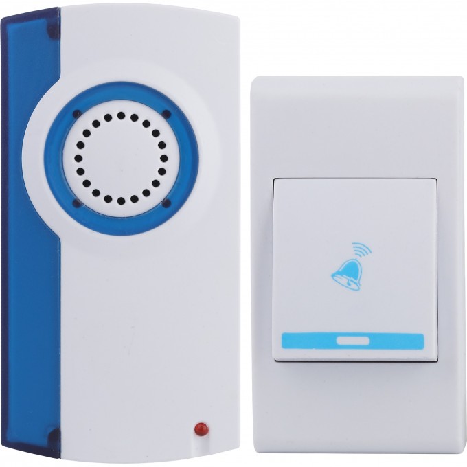 Звонок дверной ЭРА A04 беспроводной белый 32 мелодии B0053278