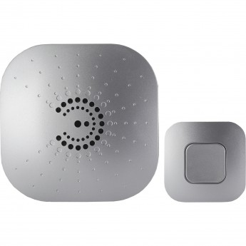 Звонок дверной ЭРА BIONIC SILVER беспроводной серебристый 6 мелодий Звонок дверной ЭРА BIONIC SILVER беспроводной серебристый 6 мелодий